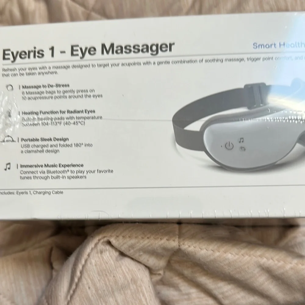 Gray Eye Massager Glasses